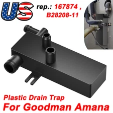 For GOODMAN B28208-11 AMANA 167874 Drain Trap Central Furnace Air Conditioner