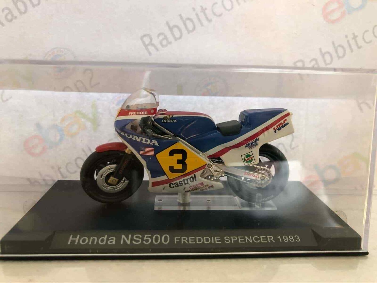 オートバイ・バイク Honda NS500 Freddie Spencer 1983 Honda NS500 1983 Freddie Spencer Rare Racing Motorcycle Bike