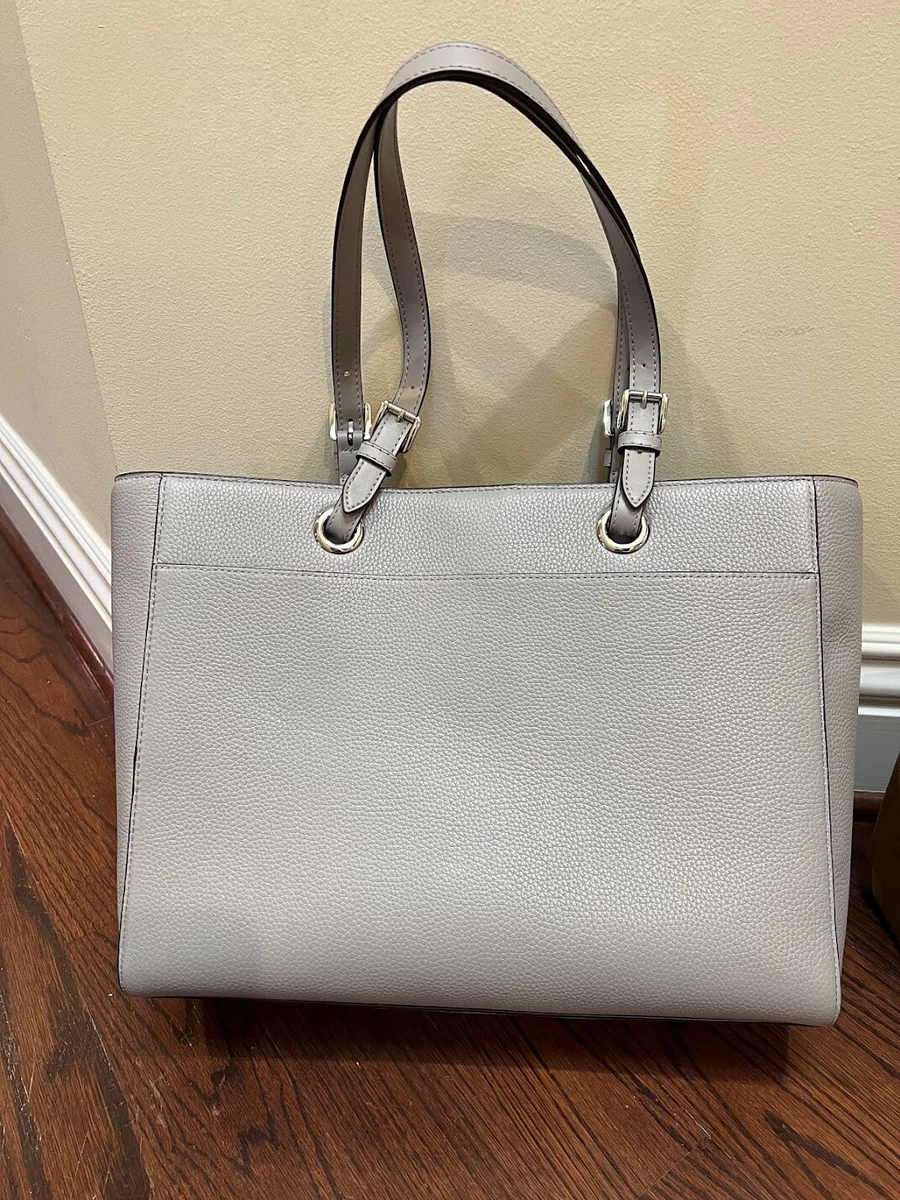 Michael Kors, Bags, Michael Kors Jet Set Travel Tote Pearl Grey