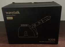 Wavytalk Facial Steamer,Warm Mist Face Steamer w 360° Rotatable Sprayer Nozzle