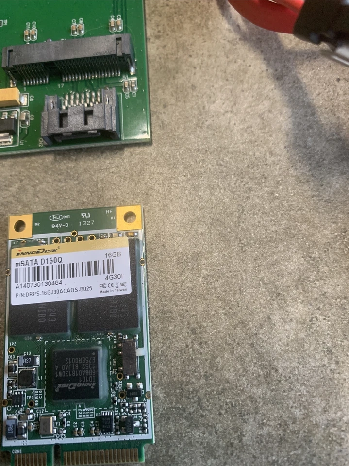 InnoDisk  D150Q DRPS-16GJ30ACAQS-B025 16 GB mSATA 1.8 in SSD W/adaptor And Cable - Image 2 of 4