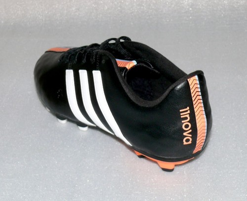 adidas B40159 11 Nova FG J Leder Fußball schuhe Soccer 38 2/3 UK5,5 Schwarz Weiß - Bild 9 von 12