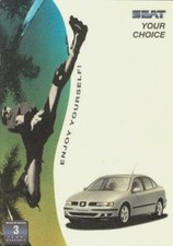 Seat Arosa Ibiza Cordoba Toledo Alhambra Inca 1999 UK Market Sales Brochure