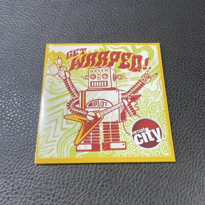 Circuit City 2007 CD Sampler New Sealed Get Warped Rock Alternative