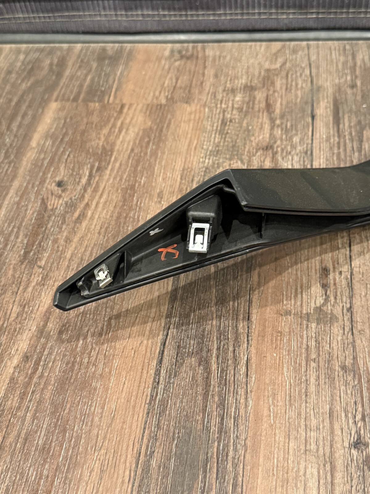 2015 LAMBORGHINI HURACAN REAR BUMPER UPPER FINISHER COVER OEM 4T0807527F