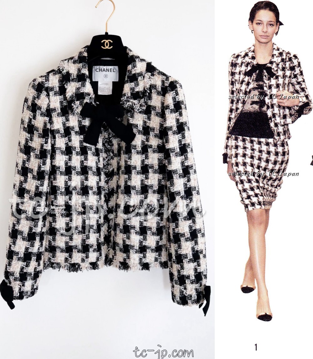 houndstooth chanel jacket