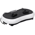 Vibration Machine Exercise Platform Fitness Whole Body White for Weight Loss