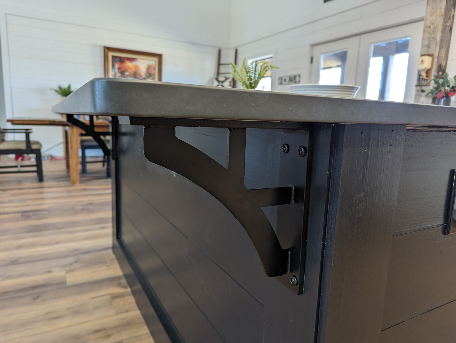 Iron Support Bracket for Counters, Shelves, Mantles or Corbels MADE IN ...