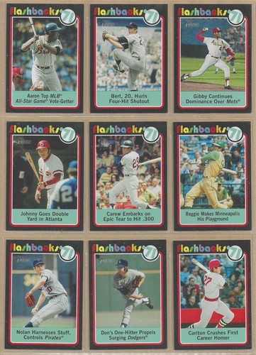 2020 TOPPS HERITAGE BASEBALL FLASHBACKS - PICK ANY - UPDATED 07/11/24