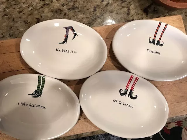 Halloween ceramic cheap plates