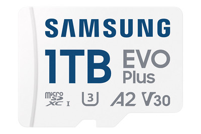 Samsung EVO Plus microSD-Speicherkarte (2024) (inkl. SD Adapter) - 1 TB