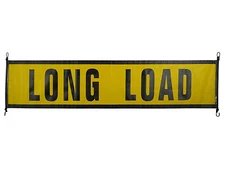 Oversize Warning Products - EZ Hook Long Load Sign 18″ X 84″ | Safety Flag
