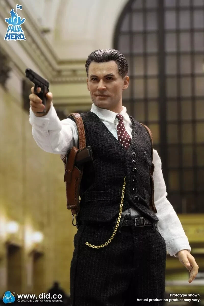 DID XT80008 Palm Hero Series Chicago Gangster John 1/12 6