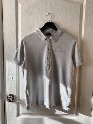 EVISU Vintage 90s Japanese Polo Shirt Sz M