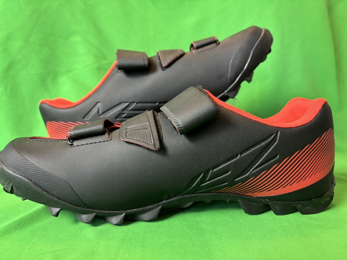 Shimano Mens ME3 Mountain Bike Cycling Shoes Black/Orange US EUR 47 NEW