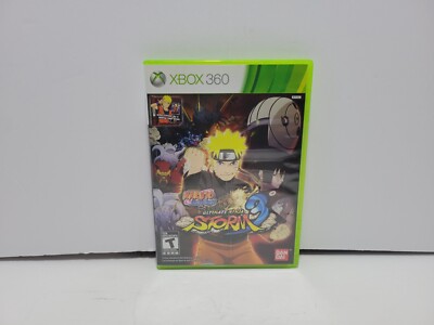 Naruto Shippuden Ultimate Ninja Storm 3 Microsoft Xbox 360 Complete in Box CIB