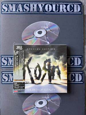 Korn サイン入り CD THE PATH OF TOTALITY KORN - THE PATH OF TOTALITY(JAPAN IMPORT CD & DVD/+ OBI STRIP/+ 3