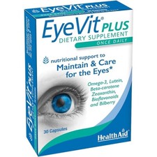 HealthAid EyeVit Plus Capsules 30's