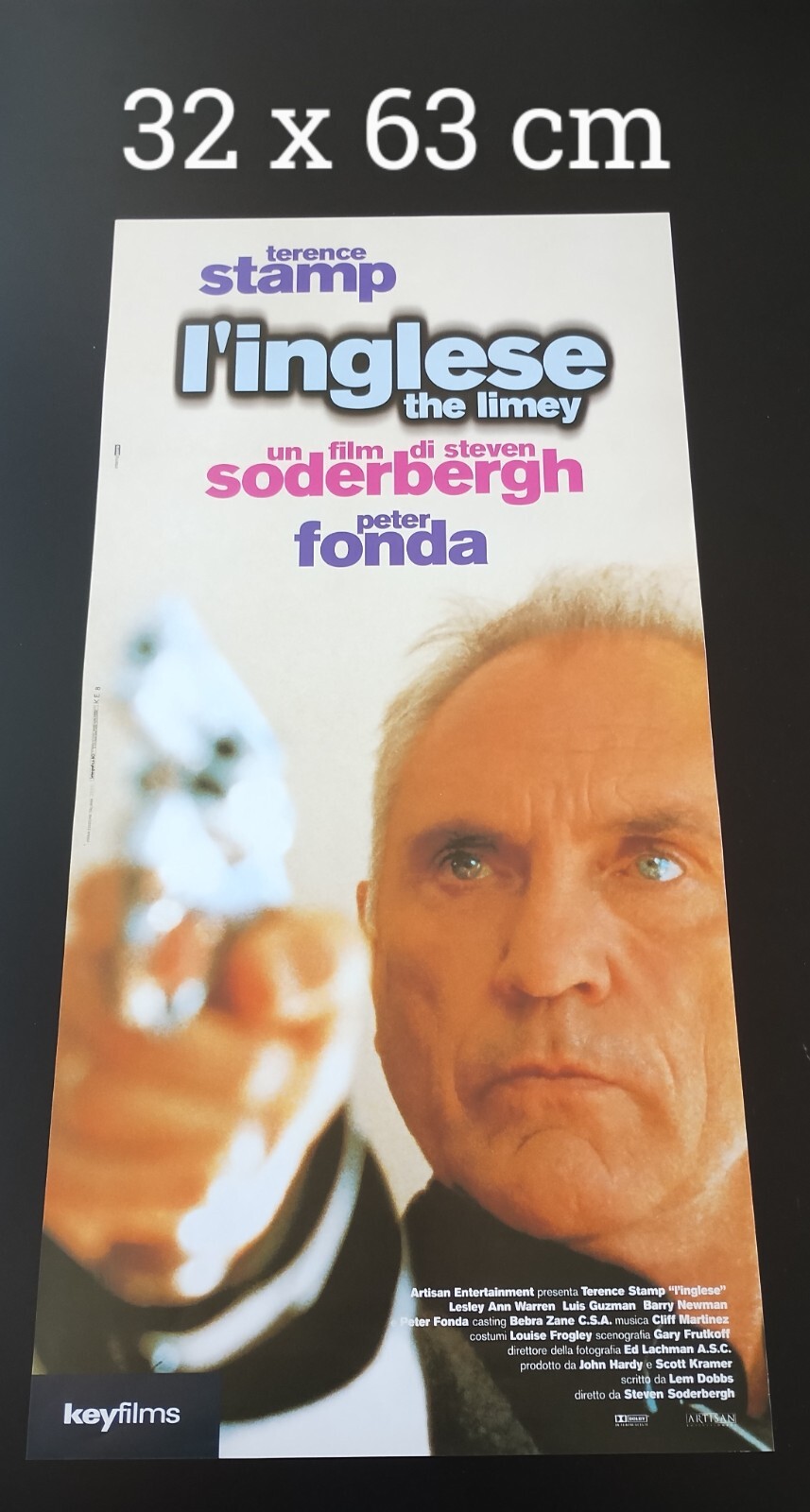 Locandina originale film L'inglese (1999) - Regia di Steven Soderbergh