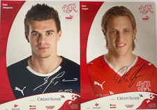 Elbin Jakupovic Reto Ziegler , NATIONALTEAM Schweiz, AK *DRUCK!**