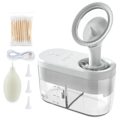 Electric Ear Water Cleaner Ear Wax Remover Ear Washer Earwax Cleaning Kit Tool - Picture 18 of 18