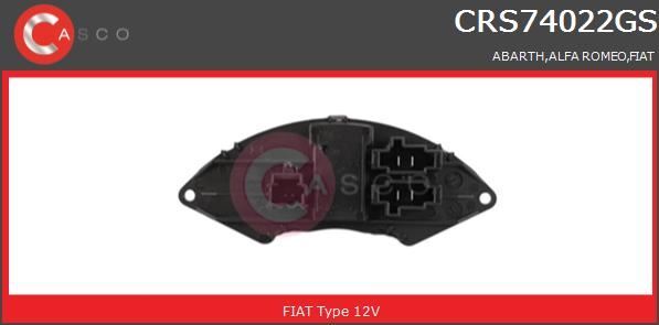 Résistance de pulseur d'air habitacle pour Fiat Grande Punto 1.2 et 1.4 essence