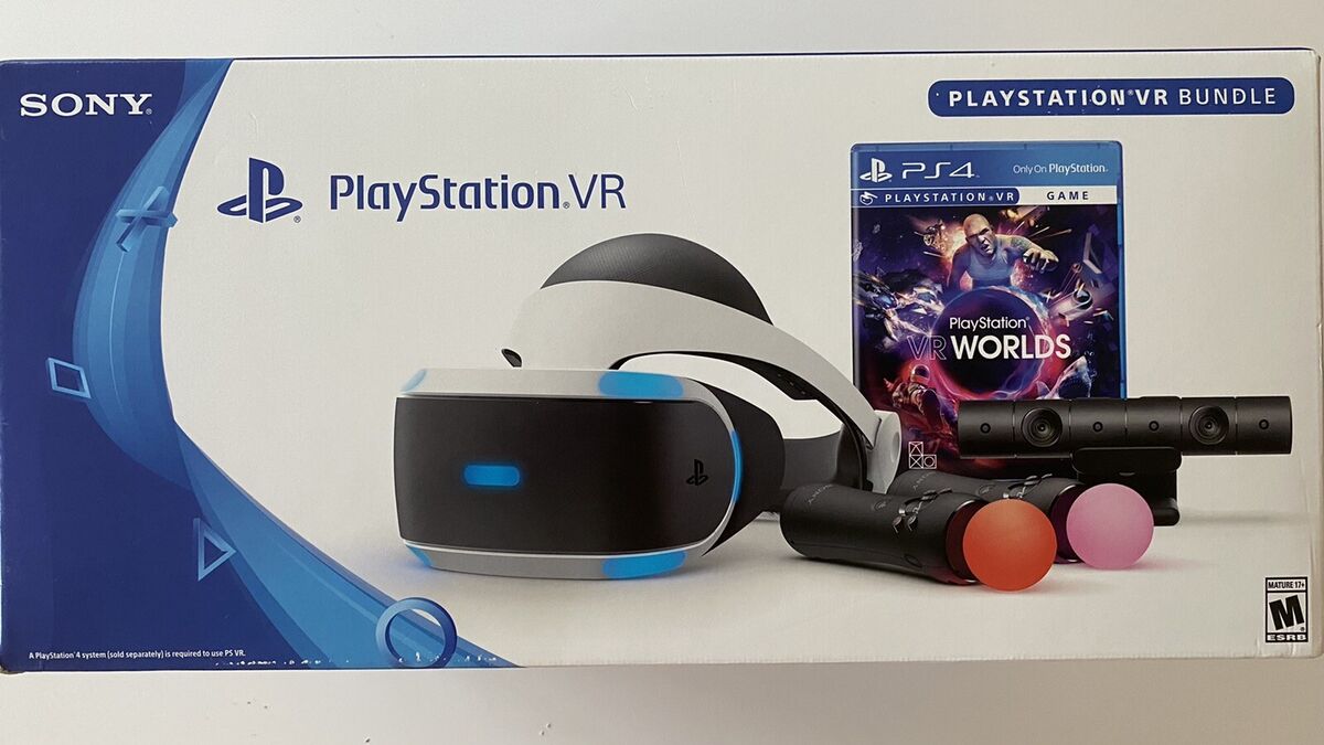  PS4 Shooter Bundle (5 Items): VR Headset CUH-ZRV1