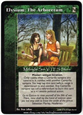 Elysium: The Arboretum Keepers of Tradition V:TES VTES Vampire CCG
