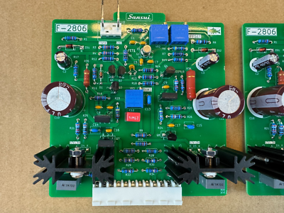 2 New Sansui F-2806 Driver Boards COMPLETE BUILT G-8000 G-9000 DB