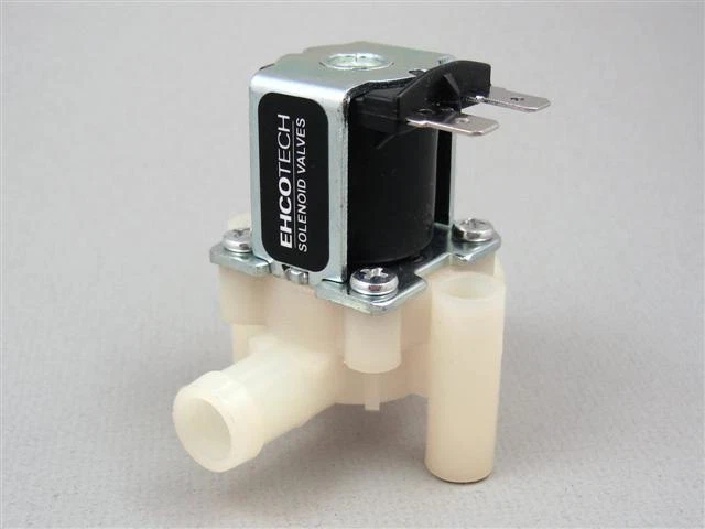 1/2" 12VDC Hose Barb Electric Solenoid Valve Plastic Body Water 12-volt N/C - Image 2 of 4