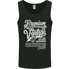 Aged to Perfection Vintage 59th Birthday 1967 Mens Vest Tank Top