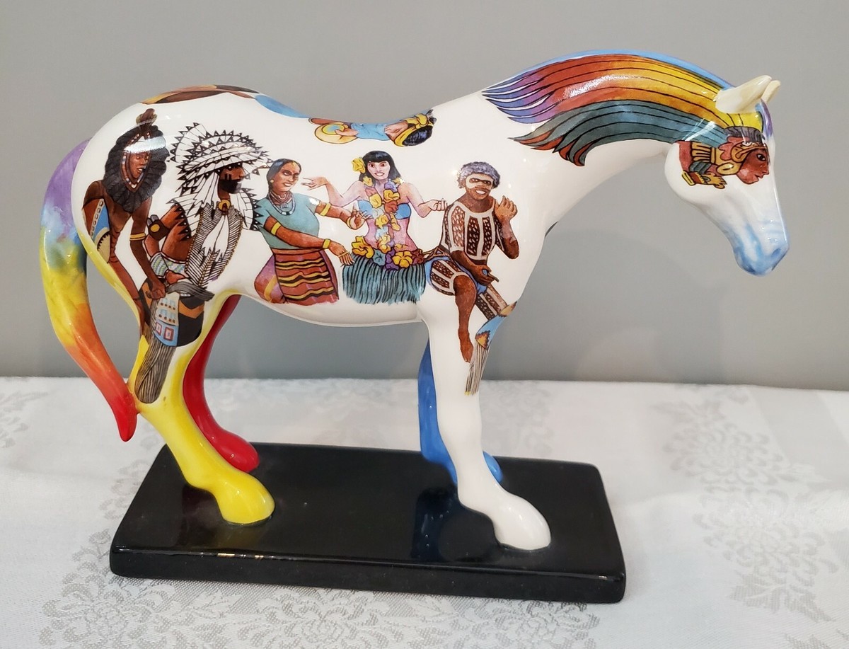 Trail Of Painted Ponies #12224 NATIVE PEOPLE'S PONY Horse Figurine