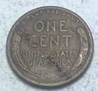 1918-P LINCOLN PENNY - ONE CENT - LAMINATION - ERROR