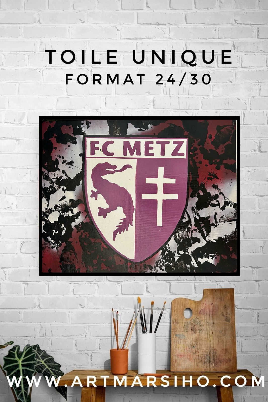 FC Metz Veste de Survêtement Premium Ajustée en Tissu Technique