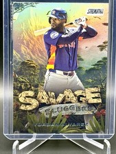 2025 Topps Stadium Club Yordan Alvarez Savage Sluggers #SS-25 Houston Astros
