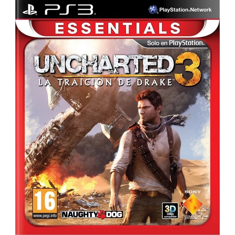 Uncharted 3 Essentials PS3 (SP) [PO25187]
