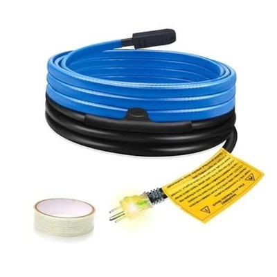 9ft Self-Regulating Deicing Heating Cable for Pipe Frost Protection, Ci-Fotto