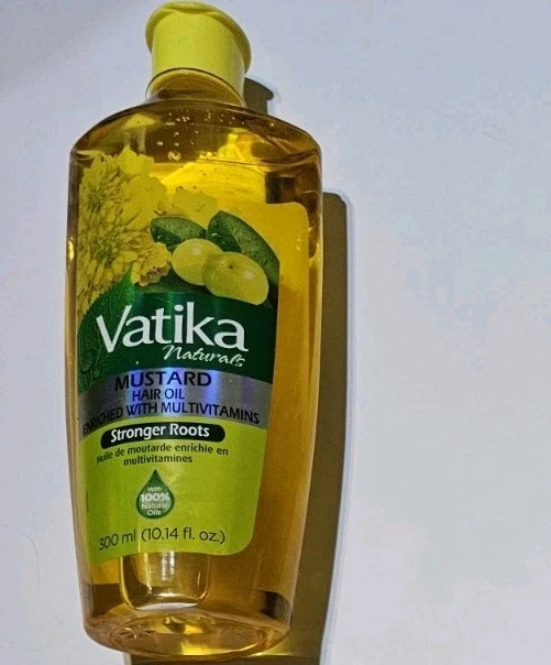 Aceite de mostaza Vatika aceite para el cabello 10,14 fl. oz Foto 4 de 4