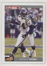 2004 Topps Total Team Checklist Randy Moss #TTC18 HOF 04mo