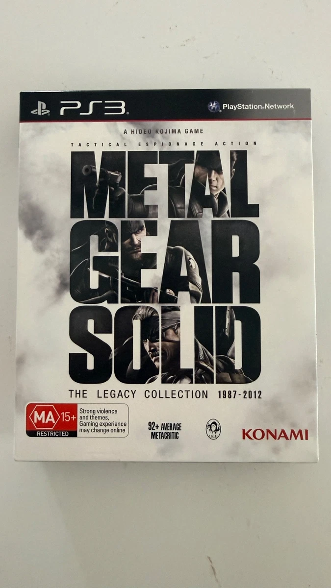 Metal Gear Solid HD Collection (Ps Vita) Pal FR Neuf