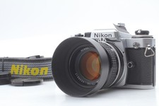 Near MINT Nikon FE 35mm SLR Film Camera with Ai 50mm f/1.4 w/Hood From JAPAN