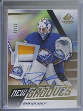 2023 Upper Deck SP Game Used New Grooves 2/25 Devon Levi #NG-9 Patch Auto 19fk