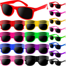 Kids Sunglasses Bulk, Neon Sunglasses with UV400 Protection for Kids Party Favor