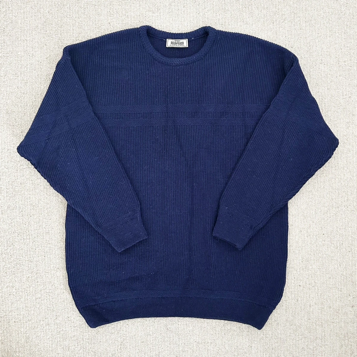 Authentique Pull Islandais Vintage VIKING - 100% Pure Laine Vierge | Taille M - Vêtements