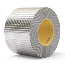 LLPT Aluminum Butyl Tape Butyl 4 Inch x 16.5 Feet Waterproof Leak Sealing Tap...