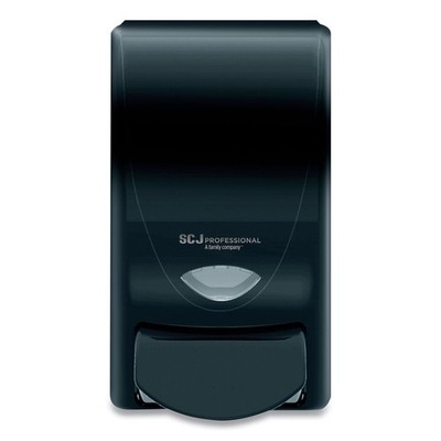 SC Johnson 91128EA 4.61''x4.92''x9.25'' 1 L Manual Skincare Dispenser - Black New
