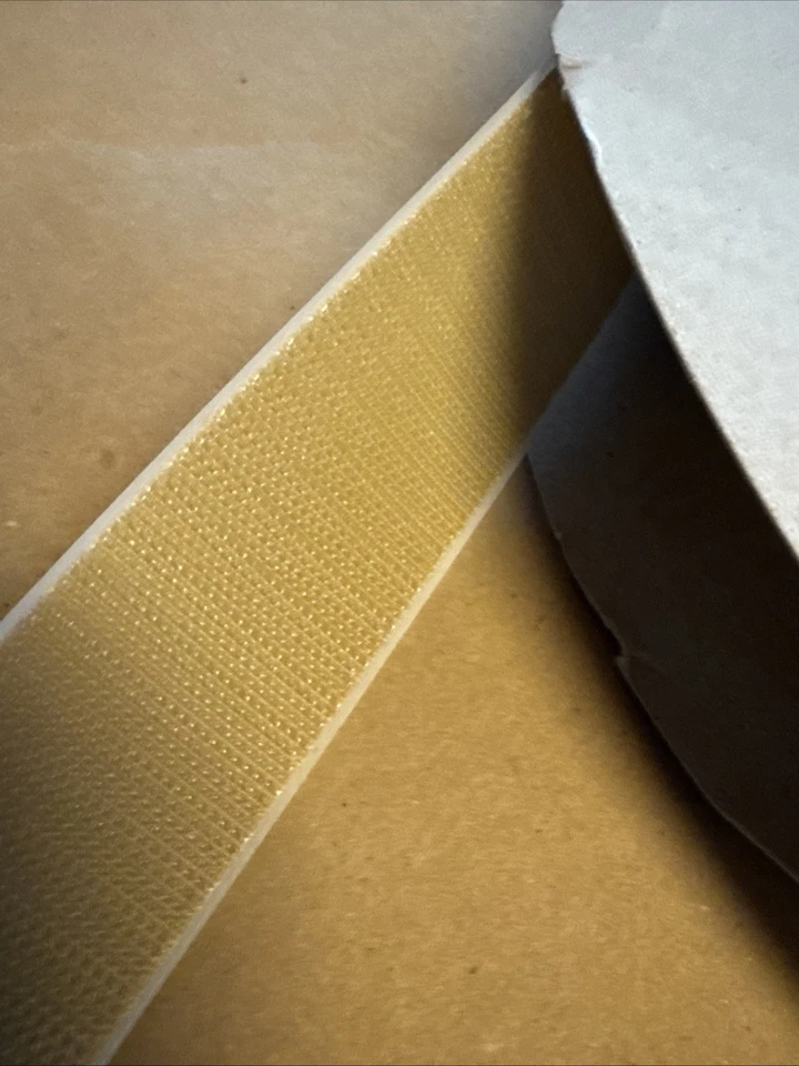 Klettband Haken Klettostar-Haft selbstklebend Breite=30mm Länge=25m, Beige - Bild 2 von 4