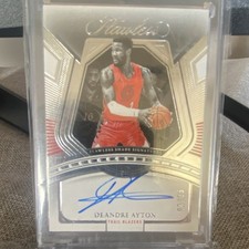 Panini 2023-24 Flawless Shade Signatures Auto Deandre Ayton /25 Trail Blazers