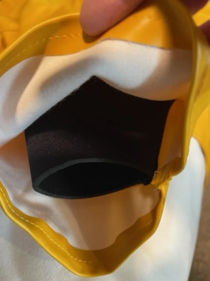 Helly Hansen Commercial Workwear Yellow Waterproof Rain Jacket Mens Large 70209 - Image 2 of 4