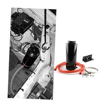 Coolant Overflow Tank, Universal 800 ML Radiator Overflow Bottle with Black